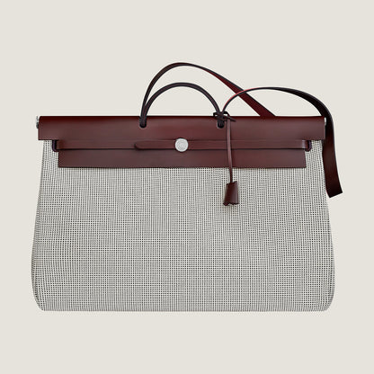  Hermes Herbag Zip Cabine Bag Cru
