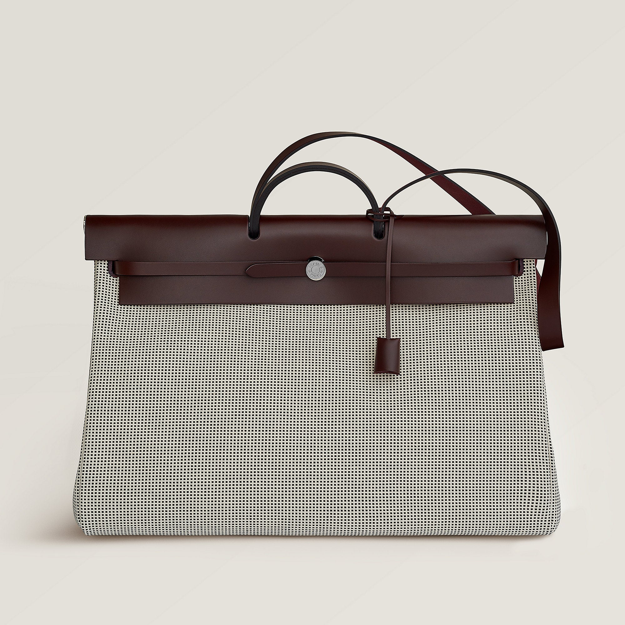  Hermes Herbag Zip Cabine Bag Cru