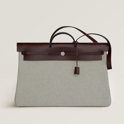  Hermes Herbag Zip Cabine Bag Cru