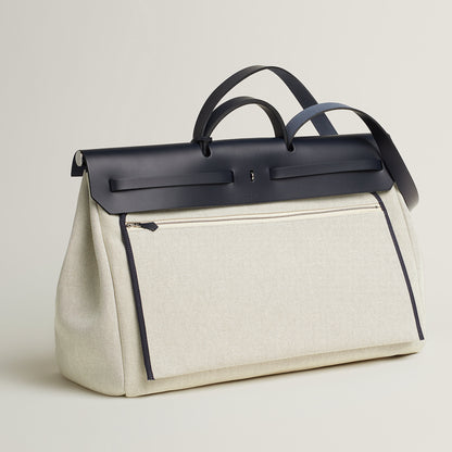  Hermes Herbag Zip Cabine Bag Indigo