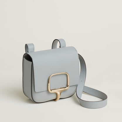  Hermes Della Cavalleria Mini Bag Ii Bleu Glacier