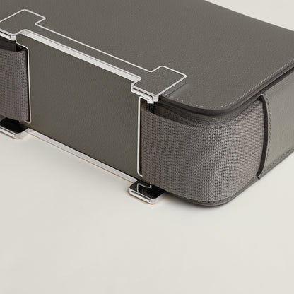  Hermes Geta Bag Gris Meyer