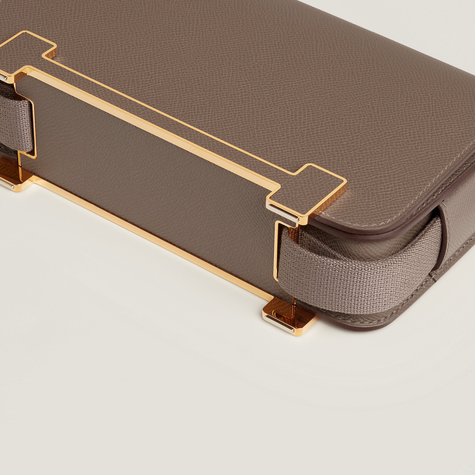  Hermes Herms Geta Slim Bag Toupe
