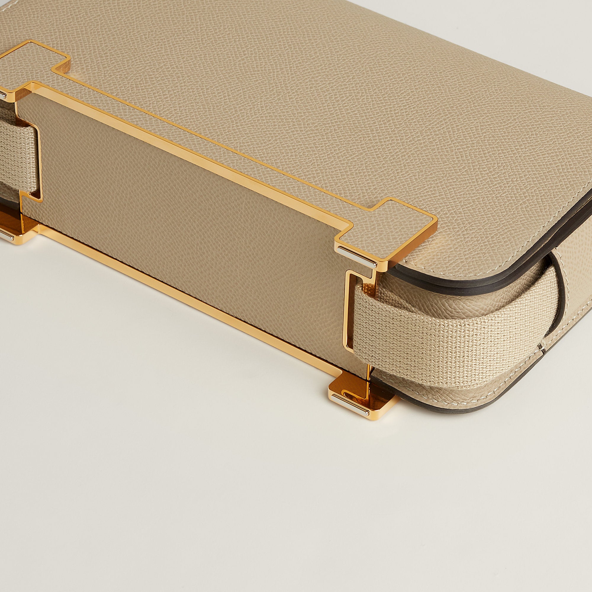  Hermes Herms Geta Slim Bag Toupe