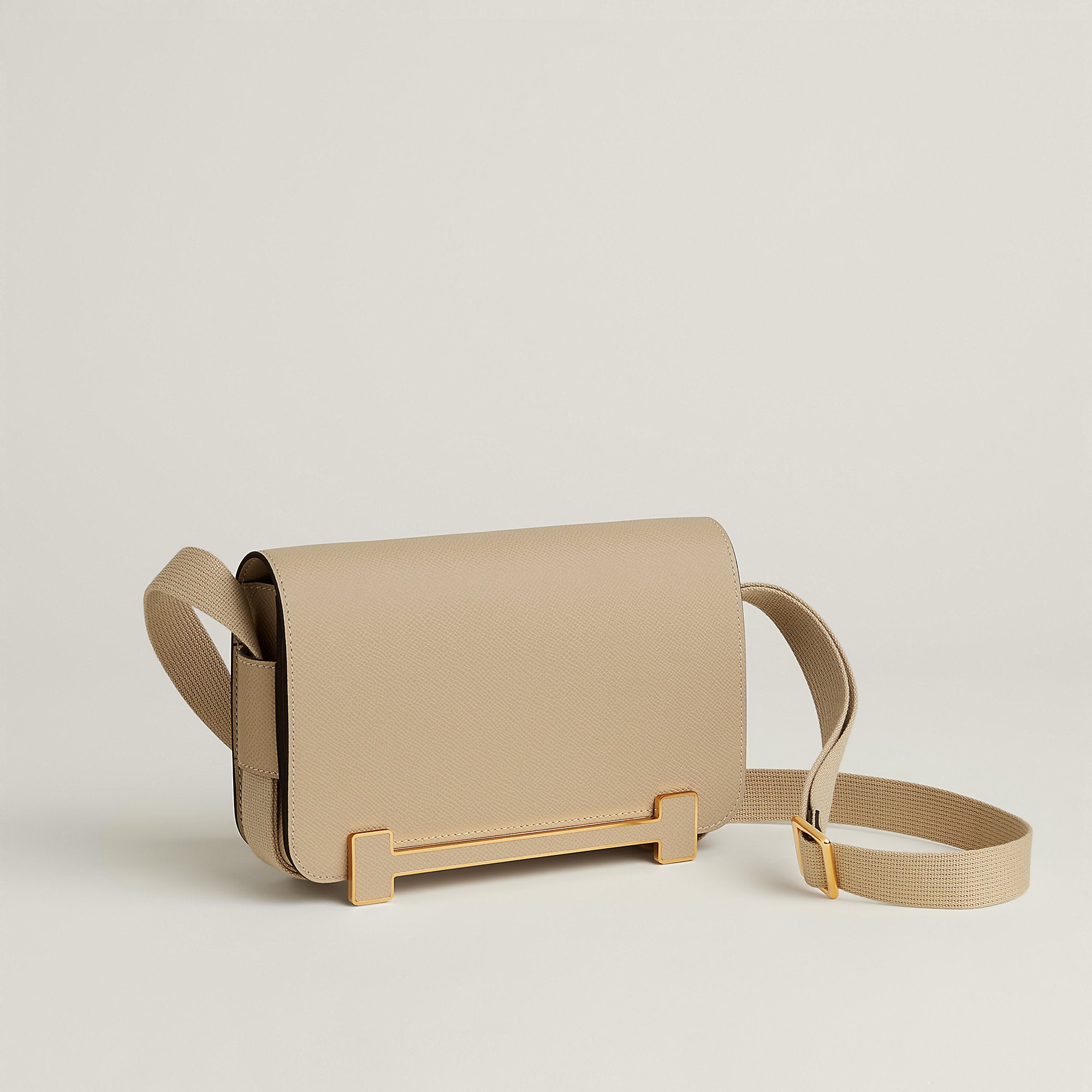  Hermes Herms Geta Slim Bag Toupe