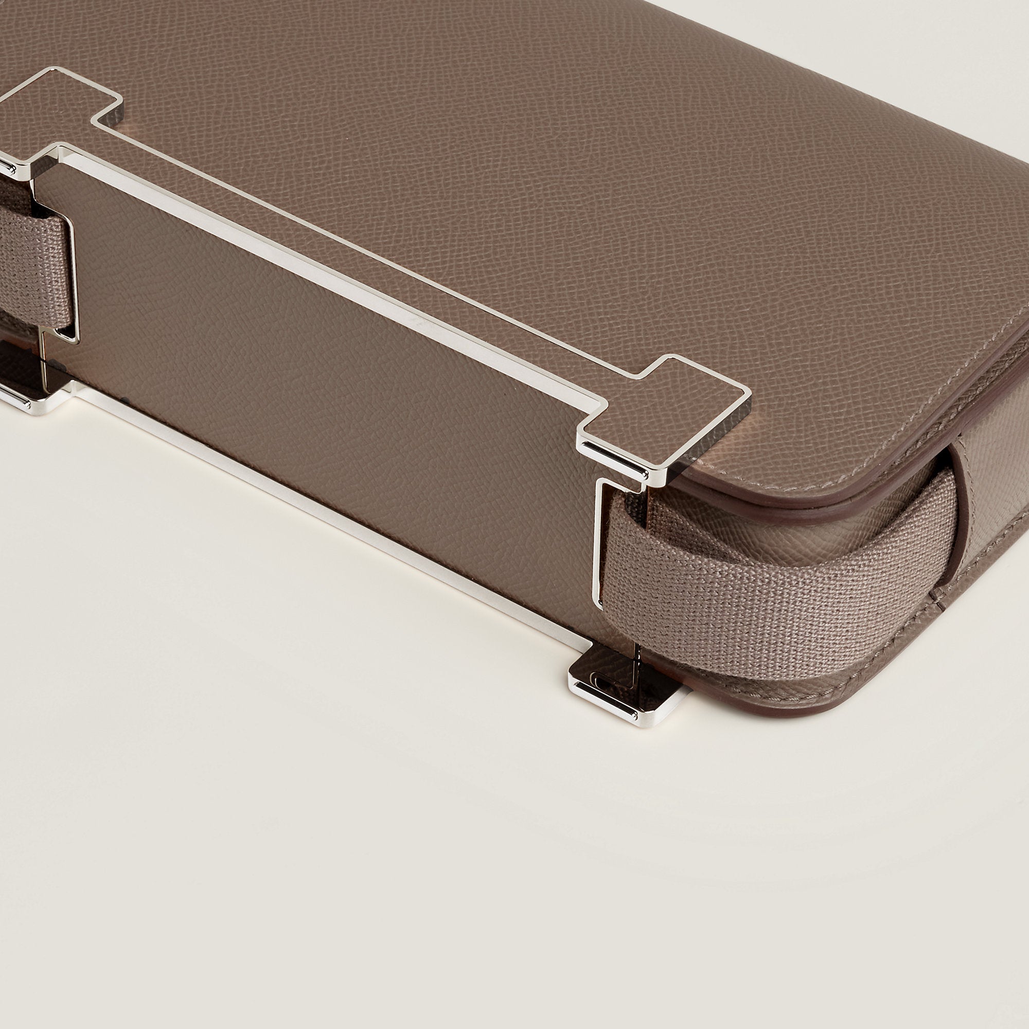 Hermes Herms Geta Slim Bag Toupe
