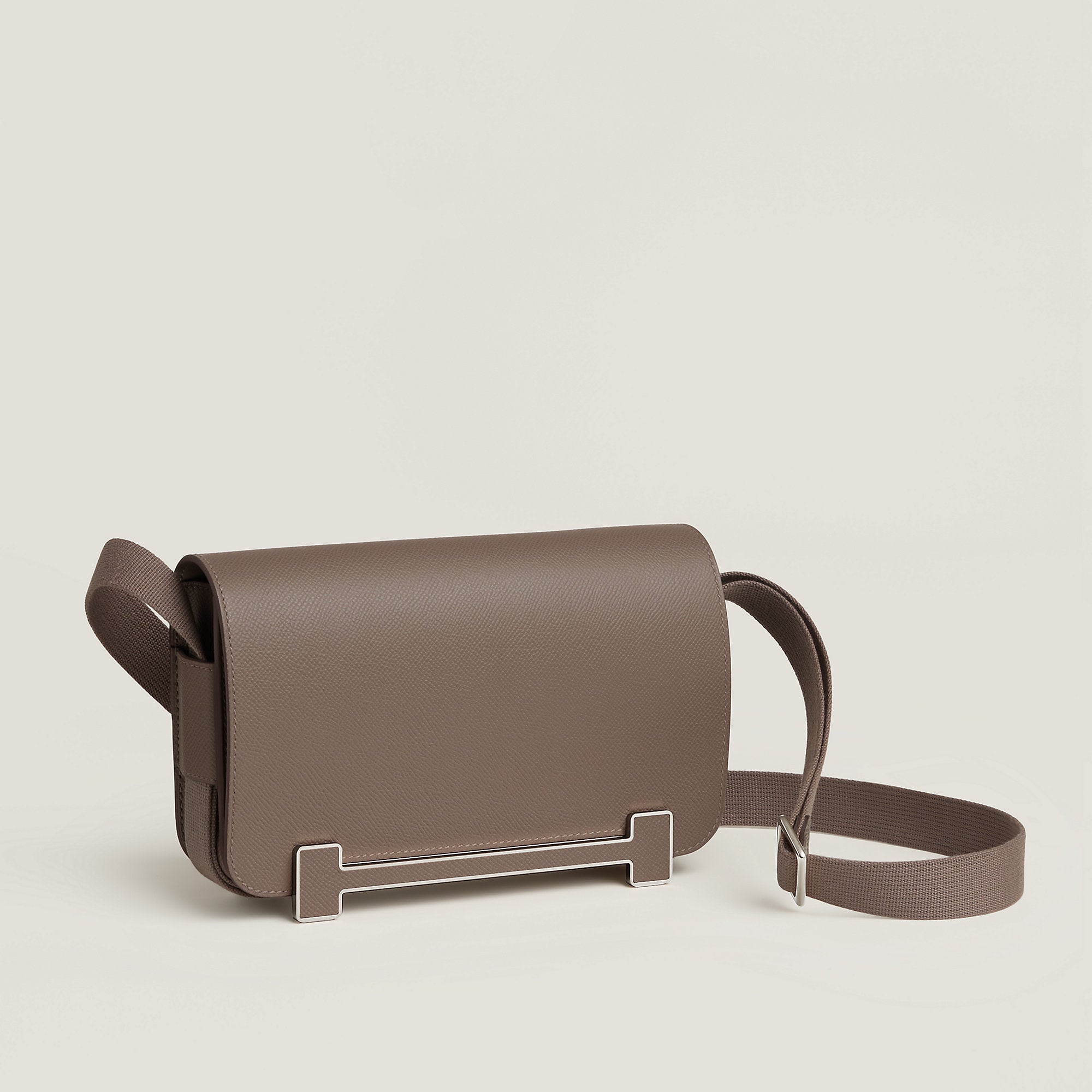  Hermes Herms Geta Slim Bag Toupe