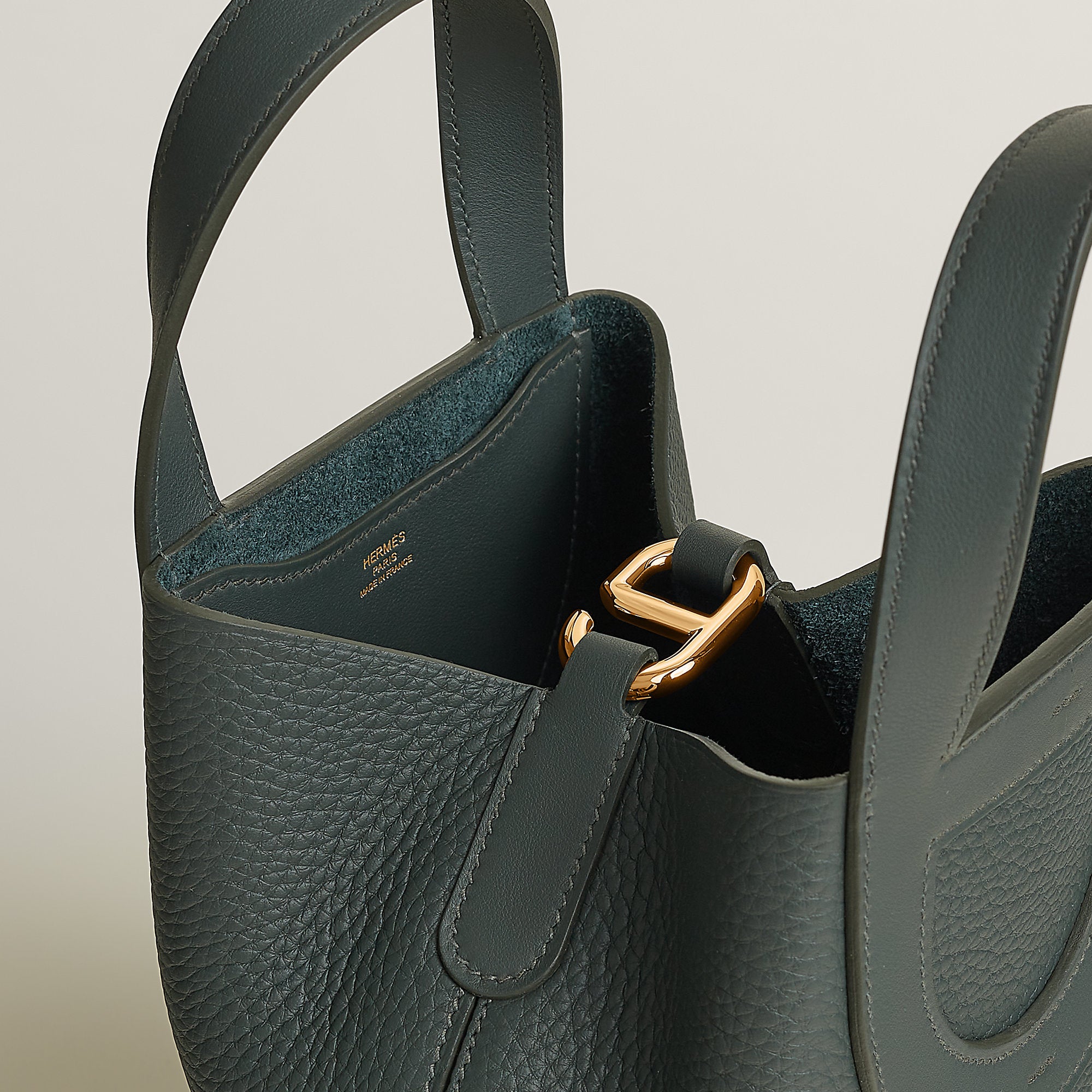  Hermes In The Loop 18 Bag Vert Mangrove