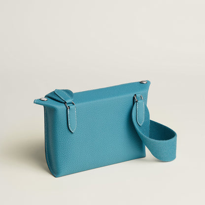  Hermes Videpoches Bag New Bleu Jean