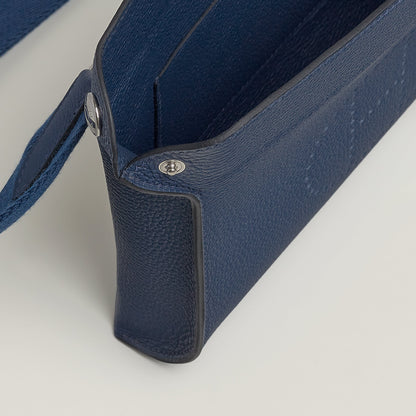  Hermes Videpoches Bag Bleu Navy