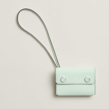  Hermes Nap Card Holder Vert Peppermint
