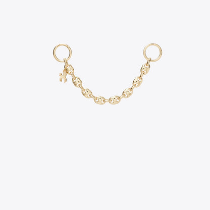 Tory Burch Horse and Gemini Link Bag Chain Multi / Gold