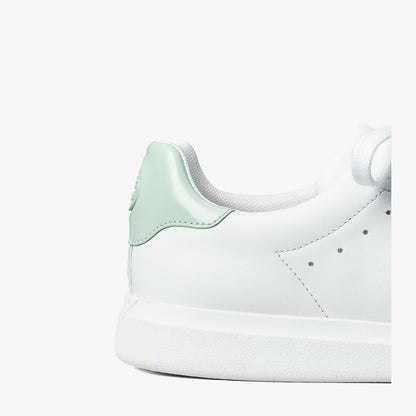 Tory Burch Howell Court Sneaker Titanium White / Mint Chip