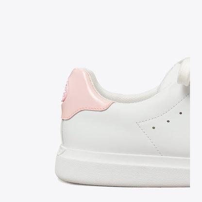 Tory Burch Howell Court Sneaker TITANIUM WHITE / PETUNIA