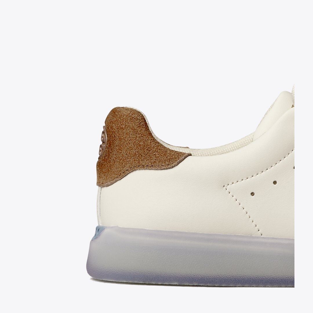 Tory Burch Howell Court Sneaker NEW IVORY / TAUPE