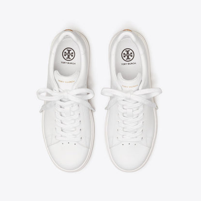 Tory Burch Howell Court Sneaker Titanium White
