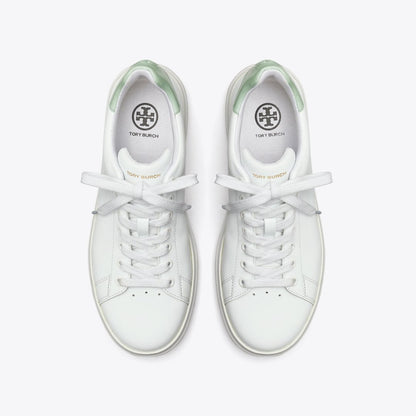 Tory Burch Howell Court Sneaker Titanium White / Mint Chip