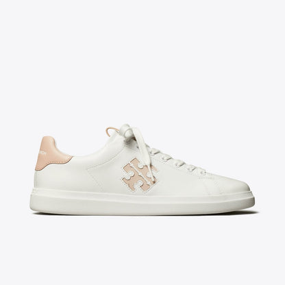 Tory Burch Howell Court Sneaker TITANIUM WHITE / SHELL PINK