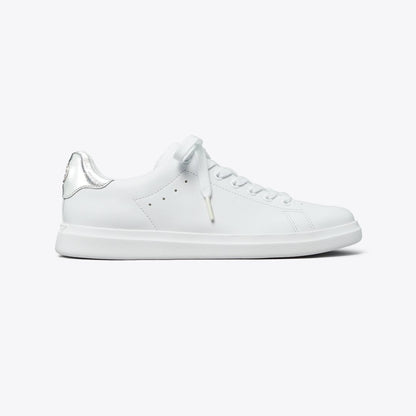 Tory Burch Howell Court Sneaker Titanium White / Silver