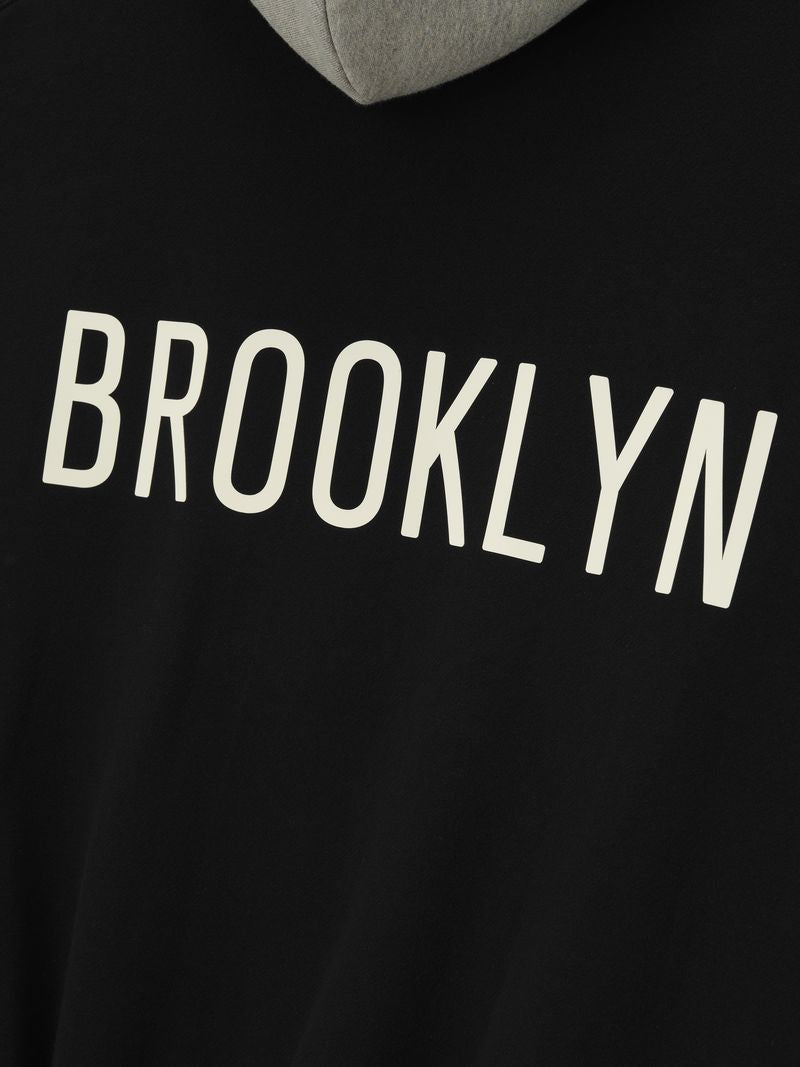 Essentials Nets Sport Hoodie Black/Warm Heather