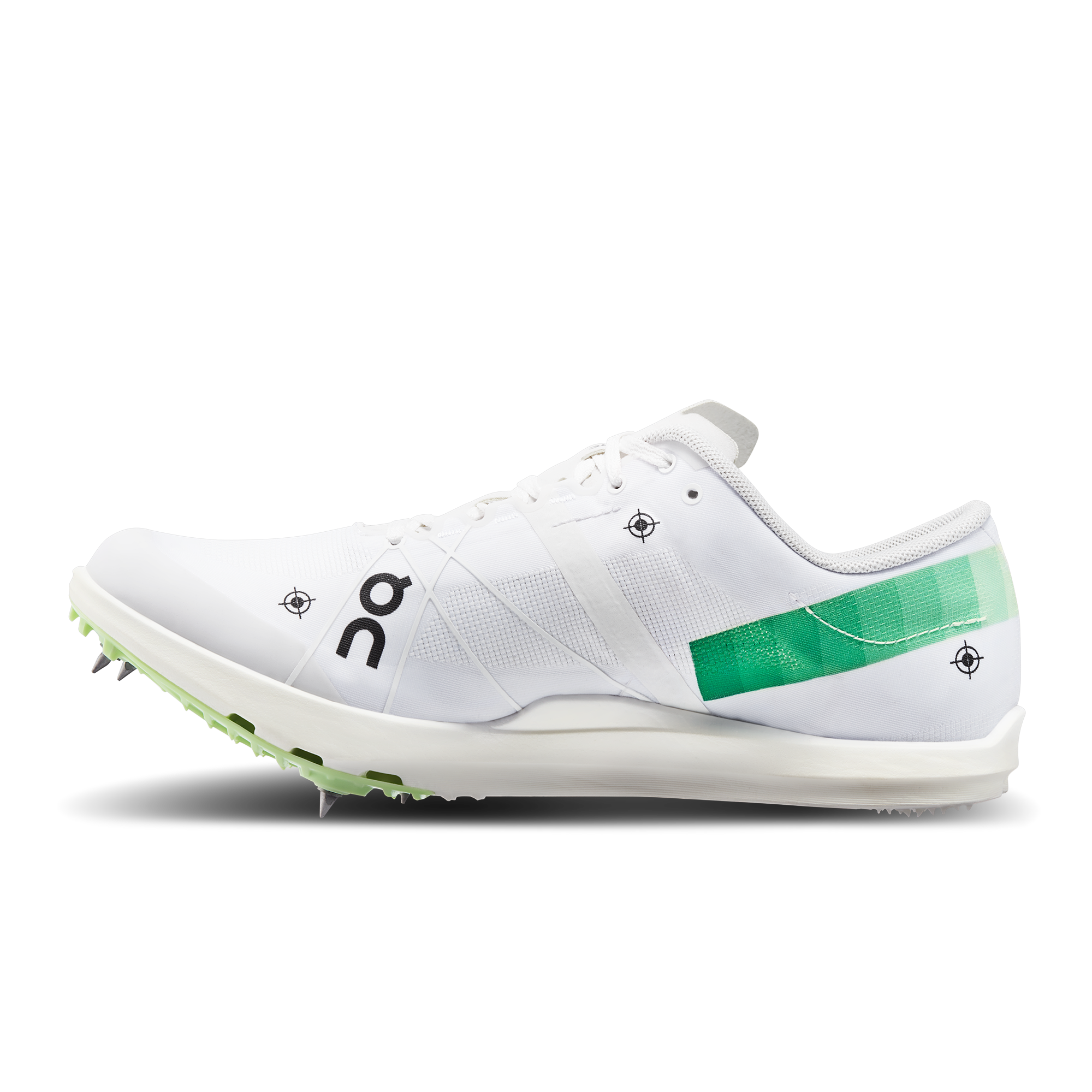 On Cloudspike 1500M Undyed White Mint