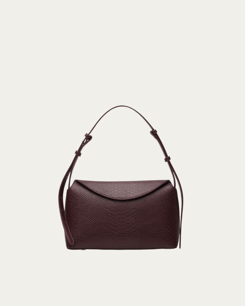 Freja Hudson Bag Berry Croc