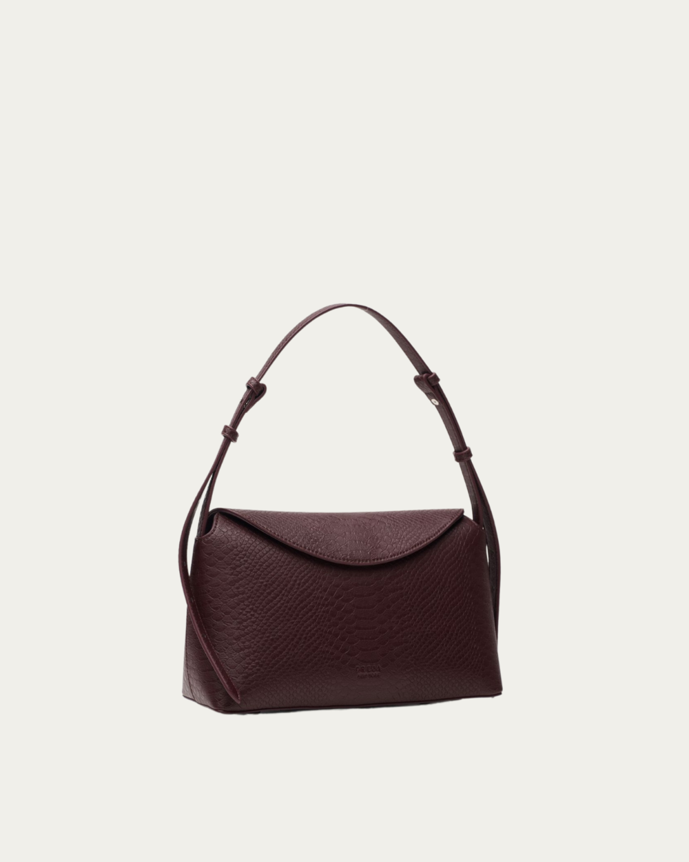Freja Hudson Bag Berry Croc