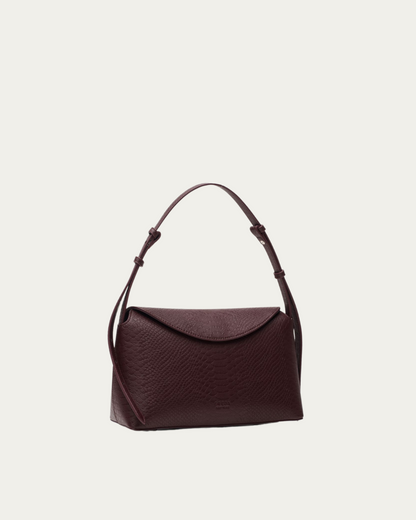 Freja Hudson Bag Berry Croc