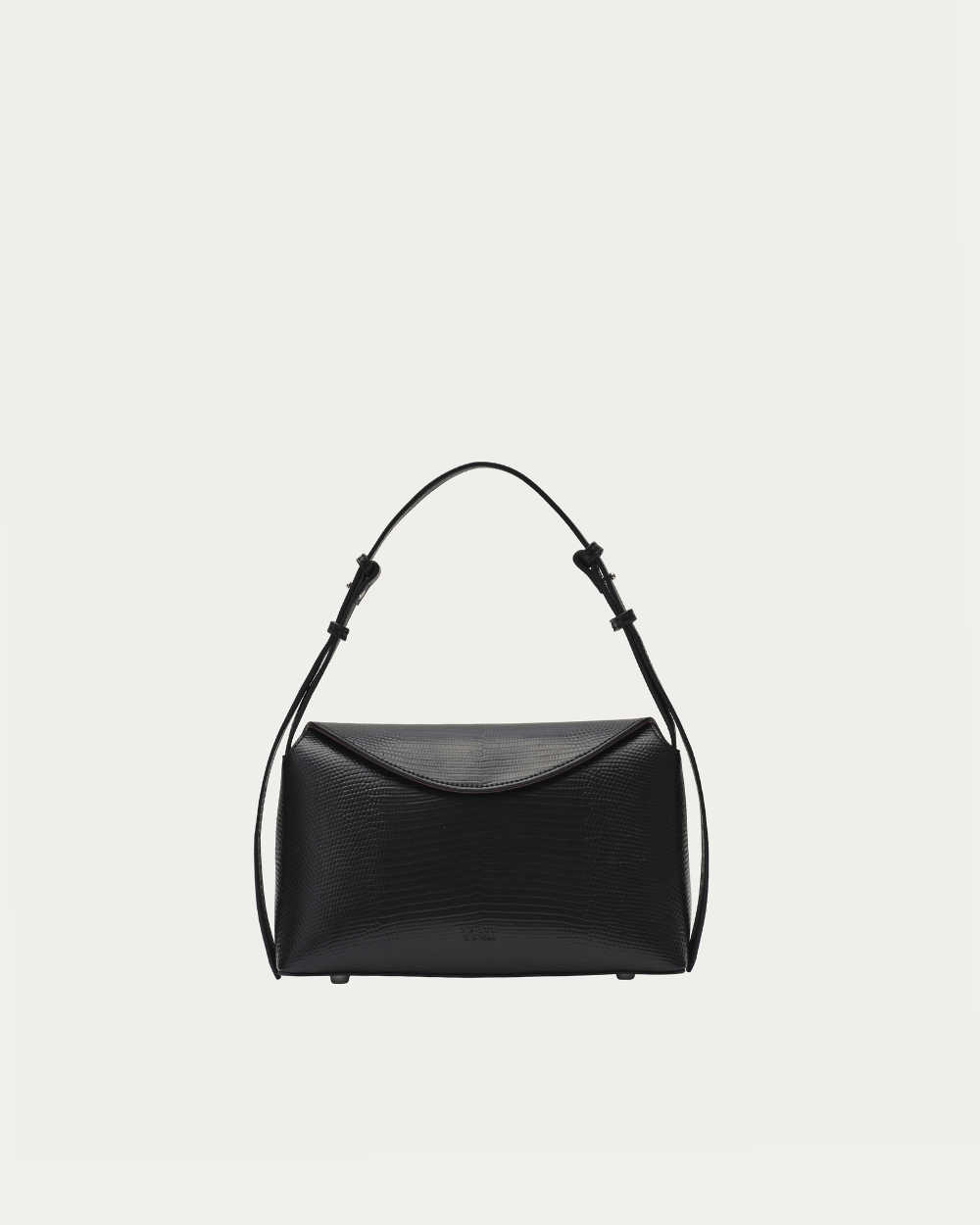 Freja Hudson Bag Black Lizard