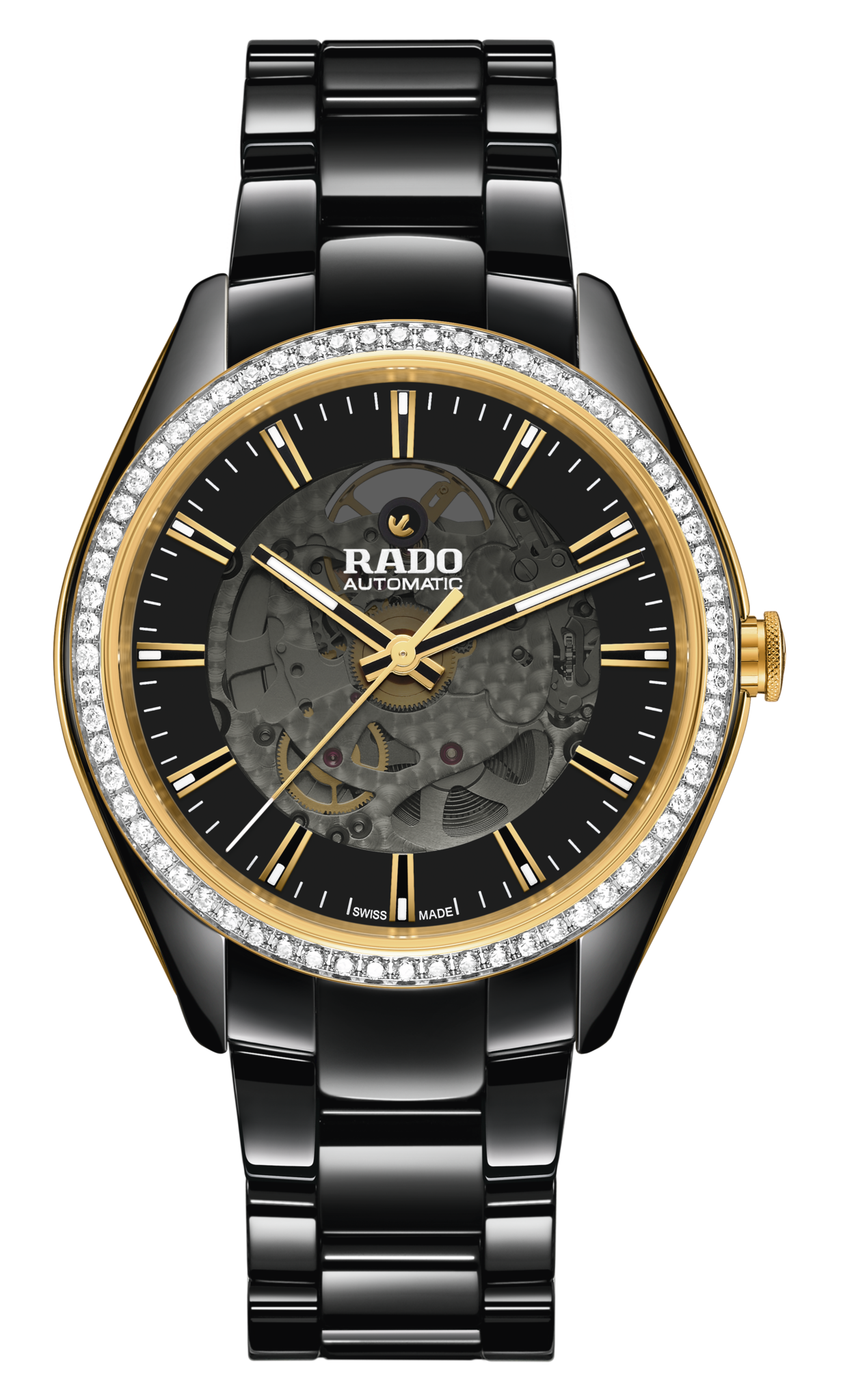 Rado Hyperchrome Automatic Diamonds Black r32157152