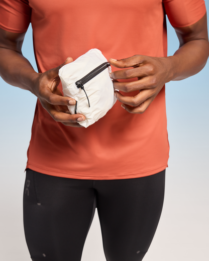 On Weather Jacket White | Black