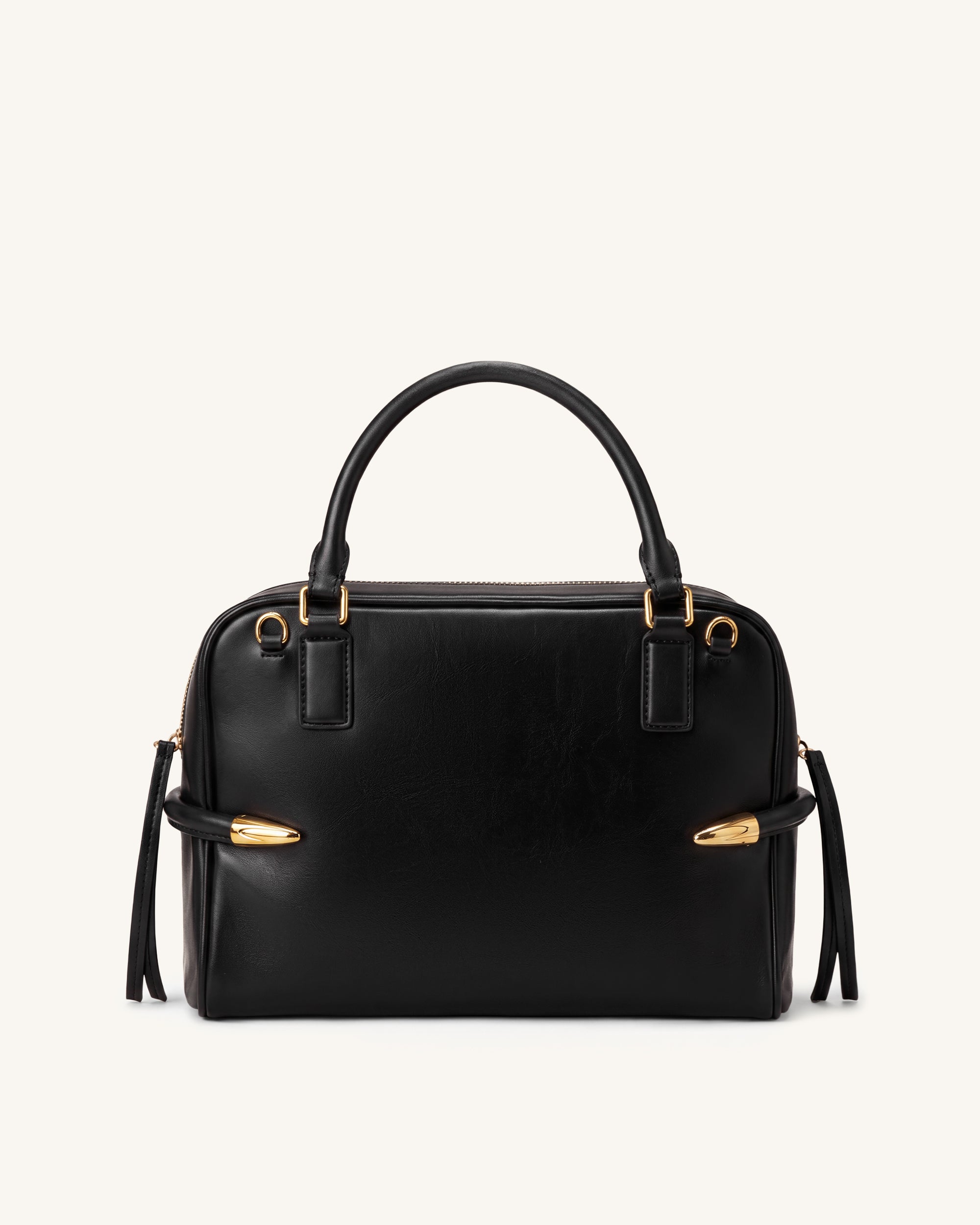 Jw Pei Callie Tusk Detail Shoulder Bag Black
