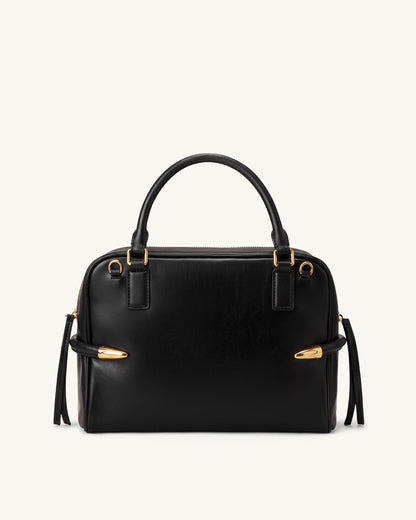 Jw Pei Callie Tusk Detail Shoulder Bag Black