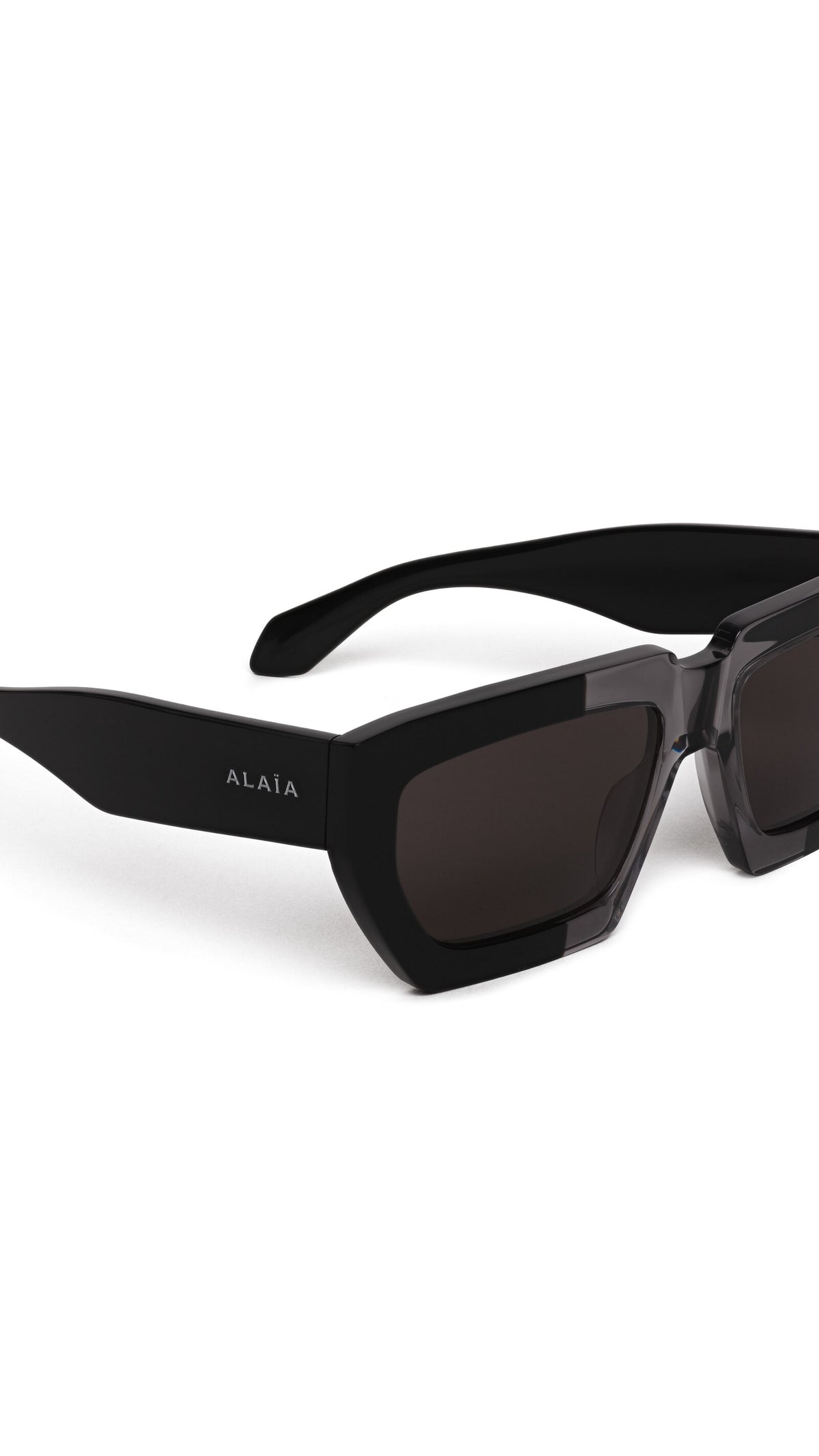 Alaïa Melted Rectangular Sunglasses