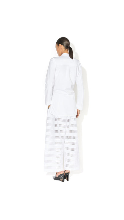 Alaïa Round Poplin Pants