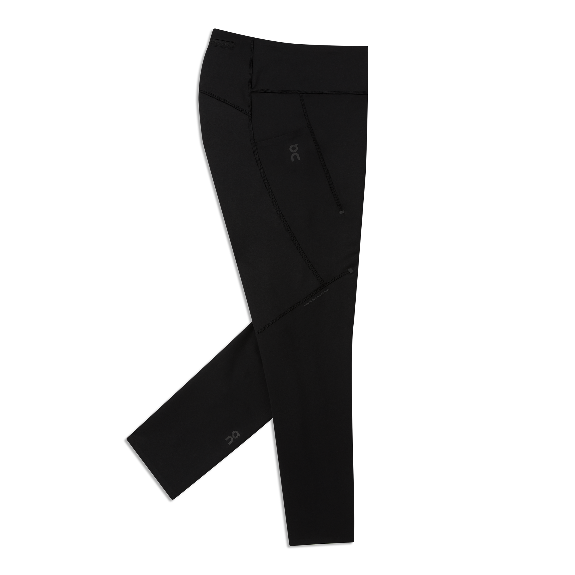 on performance tights Black (Women's)