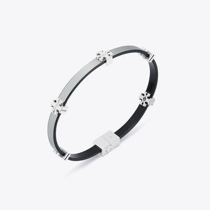 Tory Burch Icon Bio Bracelet Light Silver / Silver