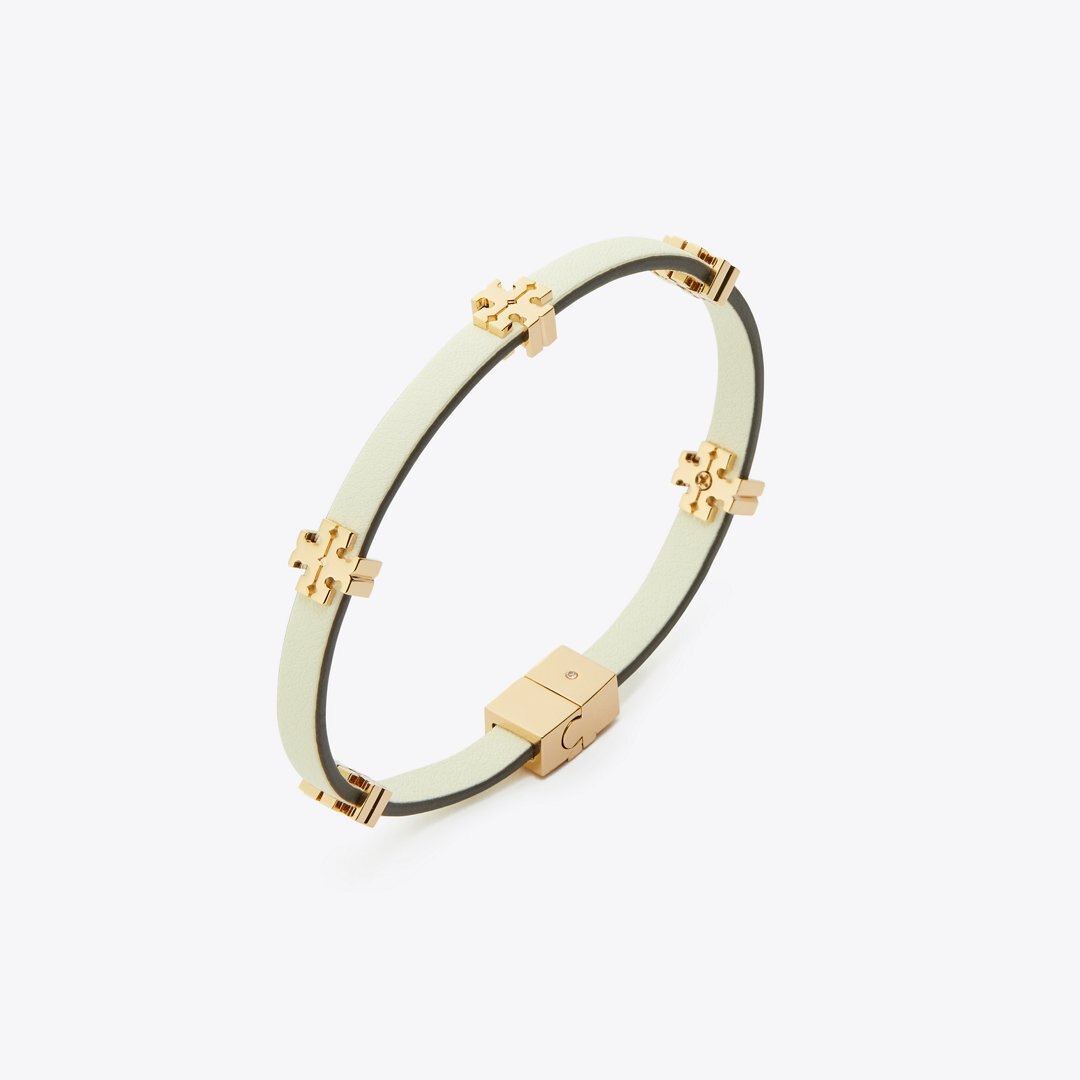 Tory Burch Icon Bio Bracelet Tory Gold / Warm White