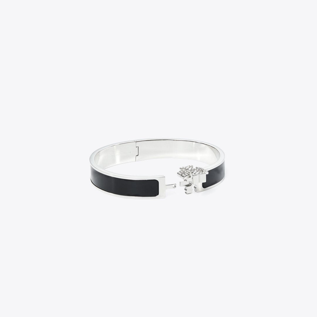 Tory Burch Icon Bracelet Tory Silver / Black / Crystal