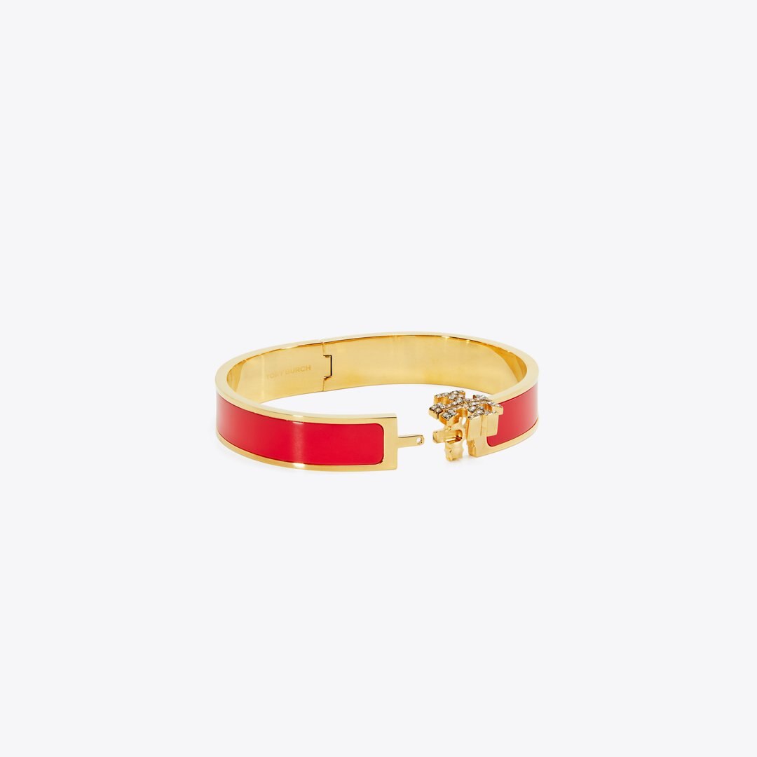 Tory Burch Icon Bracelet Tory Gold / Red / Crystal