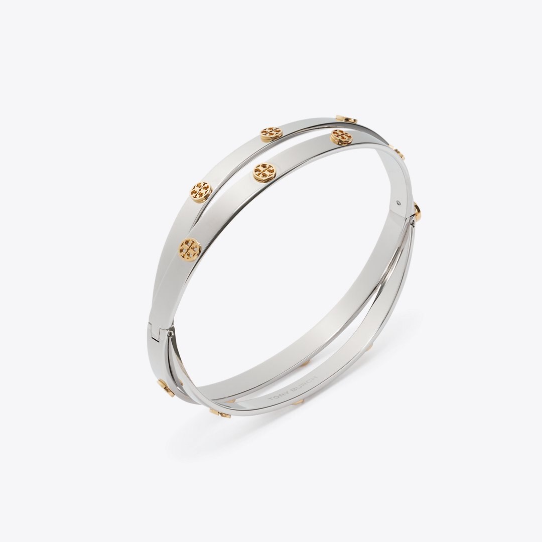Tory Burch Icon Double Bracelet Tory Gold / Tory Silver