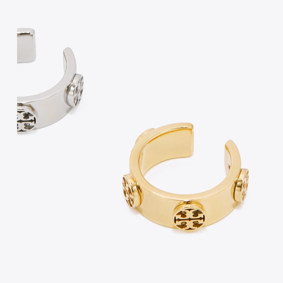 Tory Burch Icon Ear Cuff Set Tory Gold