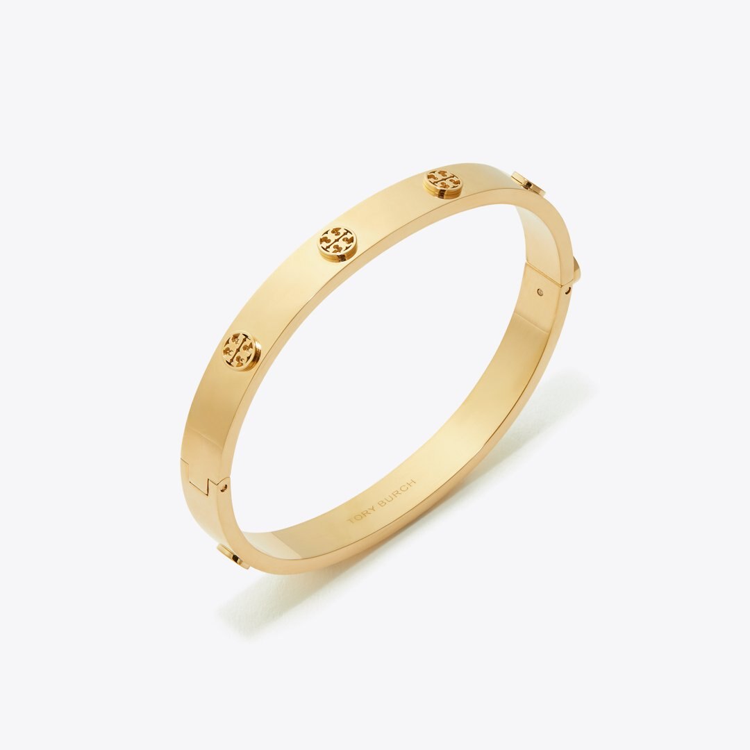Tory Burch Icon Hinge Bracelet Tory Gold