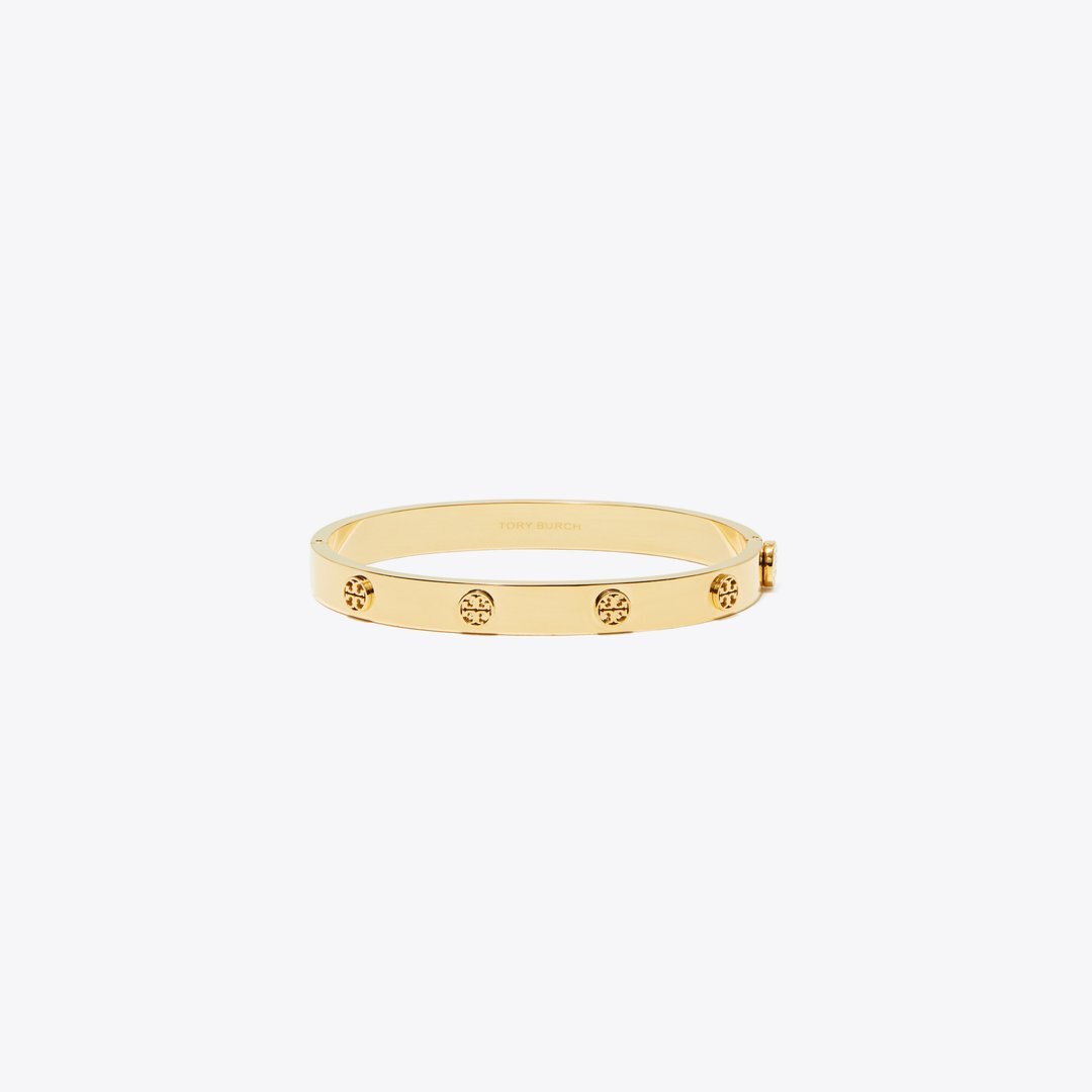 Tory Burch Icon Hinge Bracelet Tory Gold