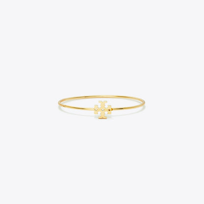 Tory Burch Icon Hinged Cuff Tory Gold