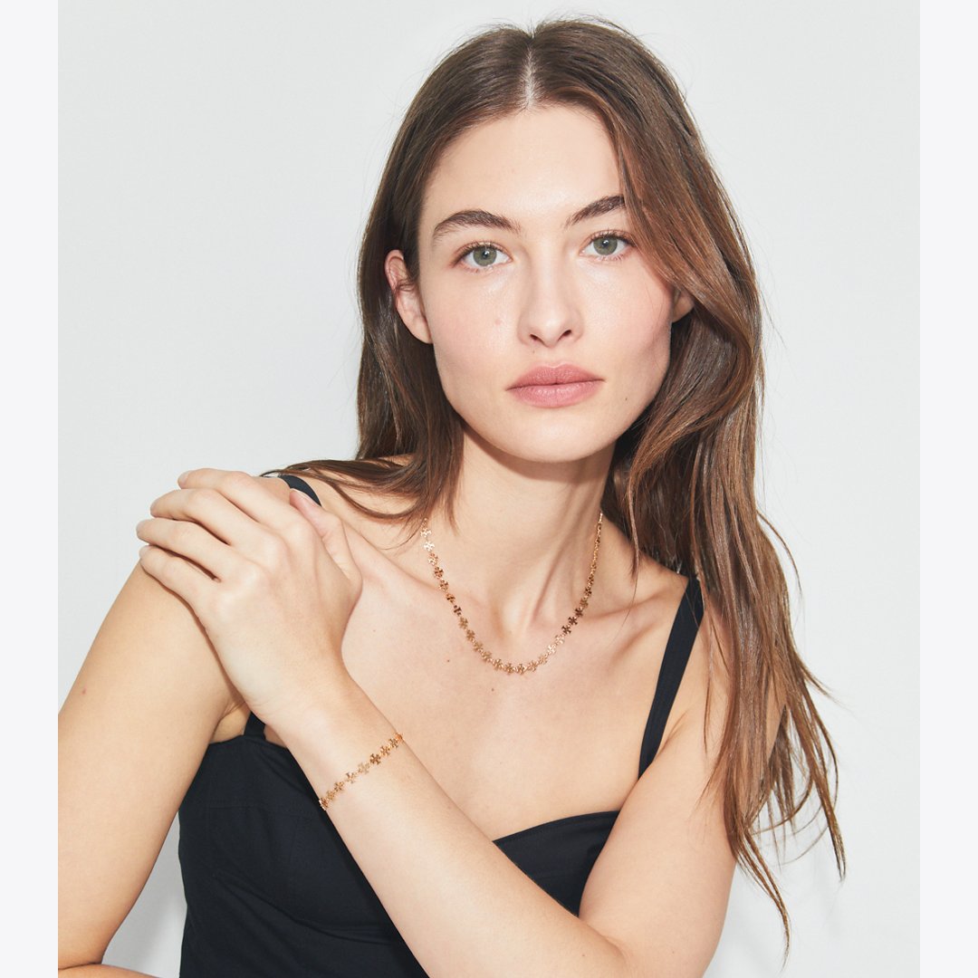 Tory Burch Icon Necklace Tory Gold