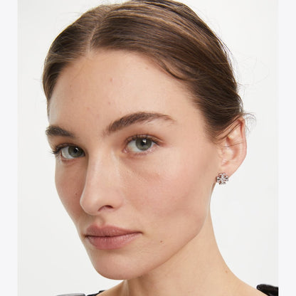 Tory Burch Icon Pav Stud Earrings Tory Gold / Crystal