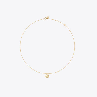 Tory Burch Icon Pendant Necklace Tory Gold