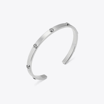 Tory Burch Icon Stud Cuff Tory Silver