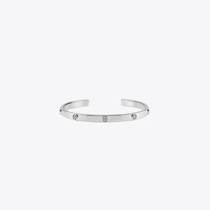 Tory Burch Icon Stud Cuff Tory Silver
